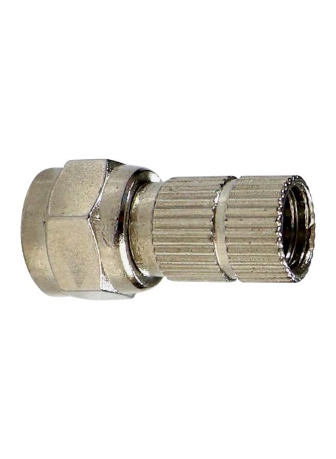 Metal F-Connector Satellite Nut - High Quality for Signal Transfer - Image 1